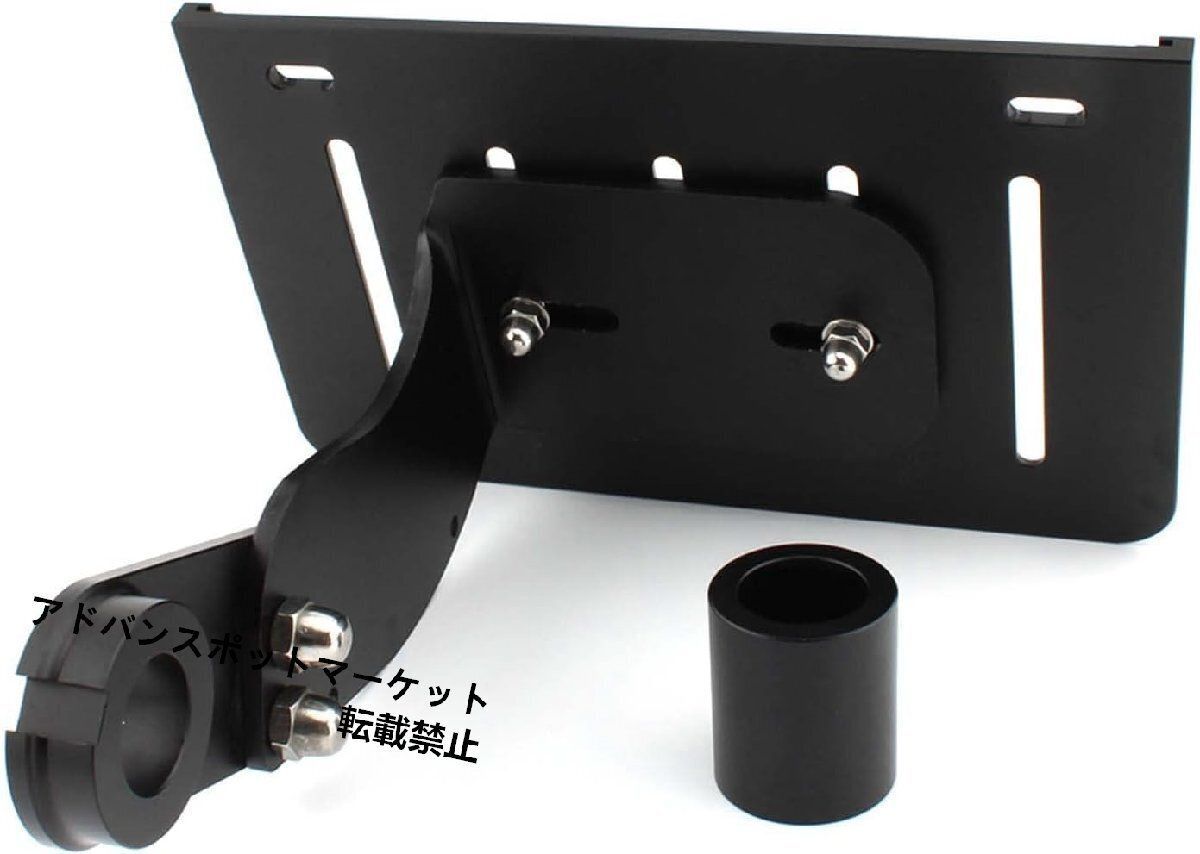 【正規品販売】 サイドマウント ナンバープレートホルダーブラケット ハーレー ソフテイル ストリート ボブ ファット 2018-2025用WP 103