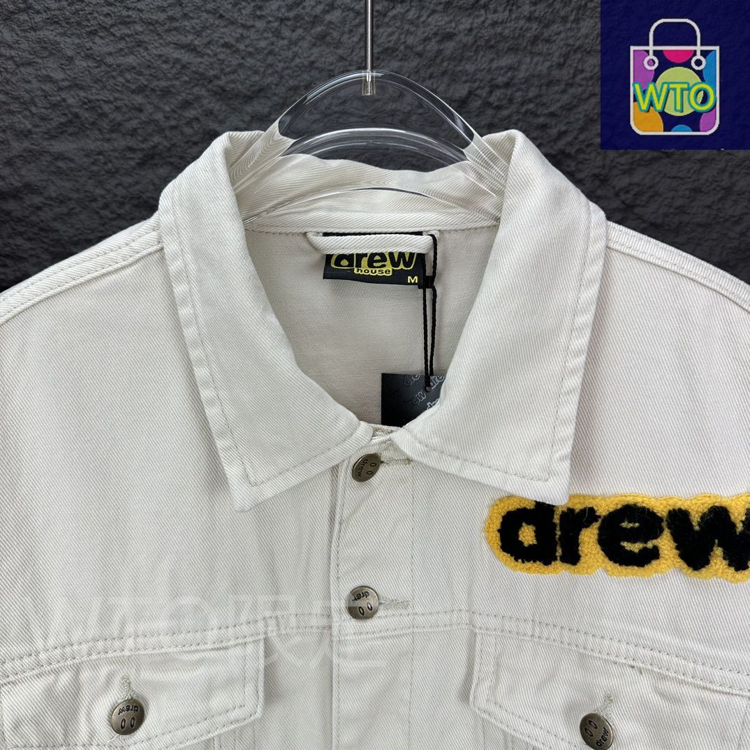 デニムジャケット カートゥーンプリント