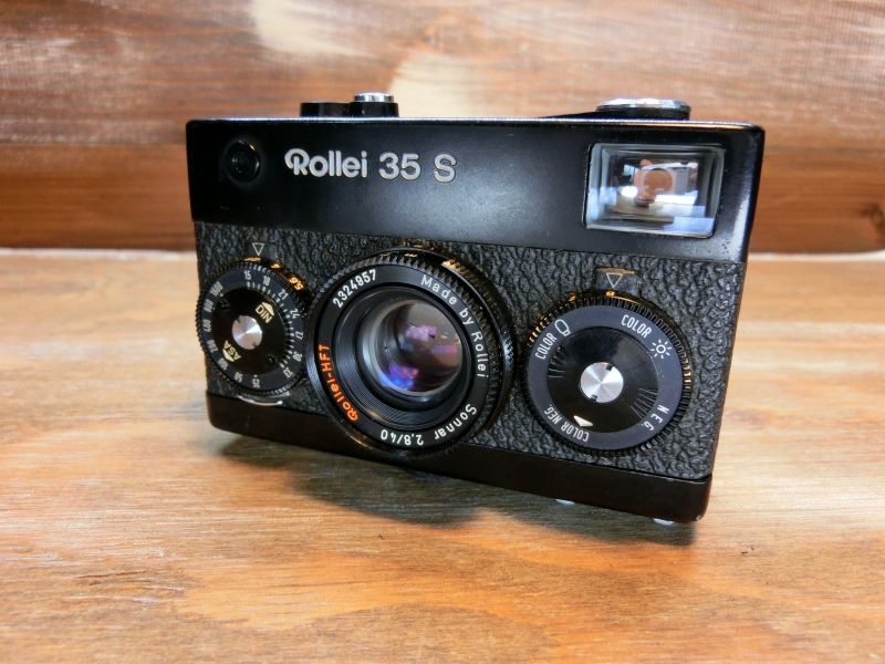 Rollei ローライ 35S BLACK Rollei-HFT Sonnar 40mm F2.8 SINGAPORE 元祖高級コンパクト ゾナーレンズ 最高峰 Rollei 35 S Black + HFT Sonnar F2.8 40mm