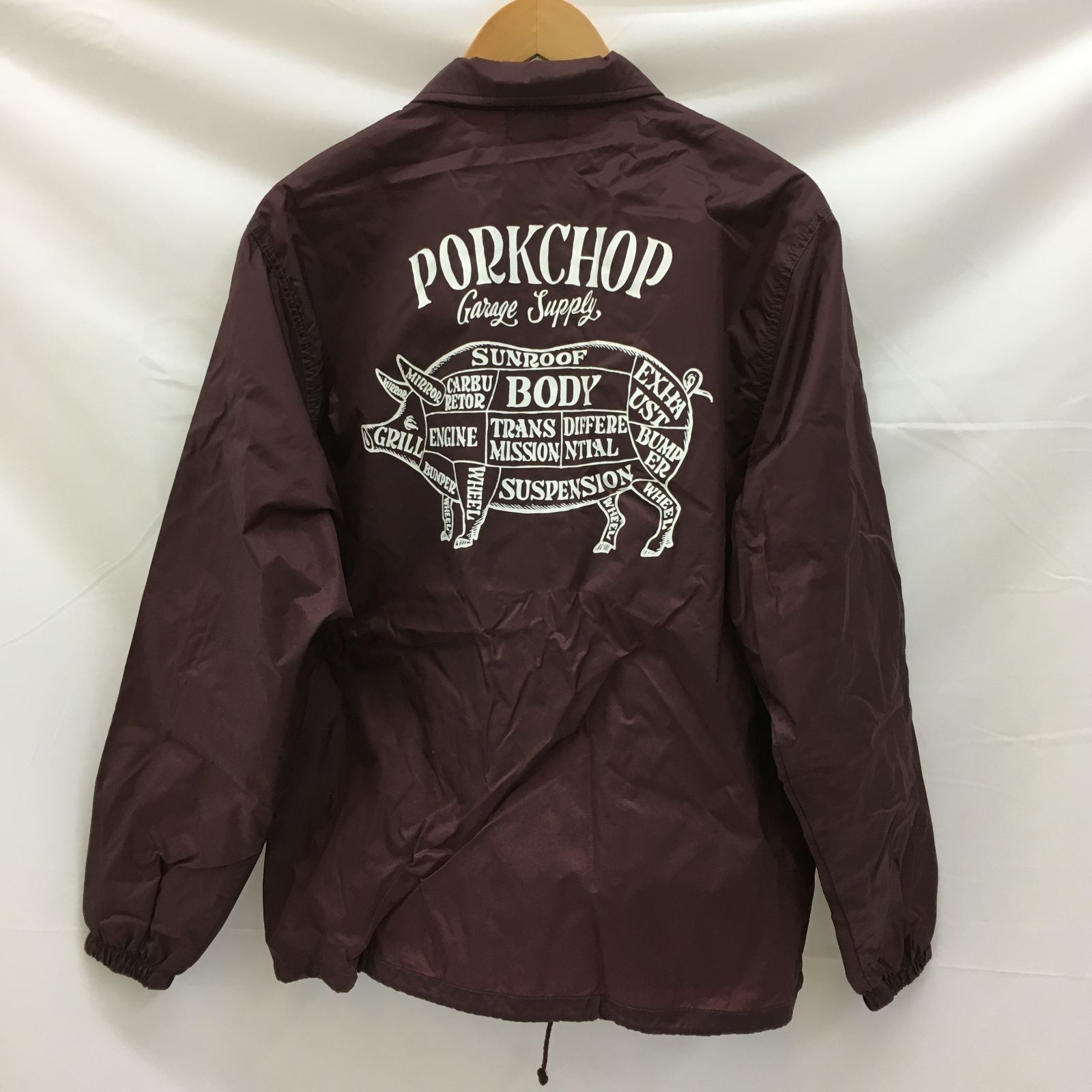 ポークチョップ ナイロンジャンバー PORKCHOP ポークチョップ コーチ