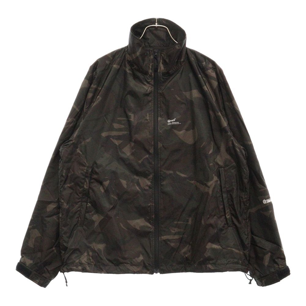 WTAPS (ダブルタップス) 23AW TRACK JACKET NYLON TAFFETA ナイロン ジップアップ トラック ジャケット カーキ 232BRDT‐JKM02