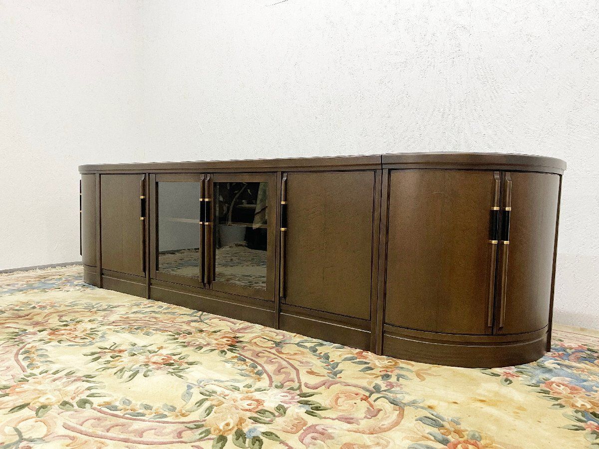 モリシゲ/森繁　「クルーズ66」樺材リビングボード　　IDC大塚家具　47.5万 森繁】モリシゲ IDC大塚家具 サイドボード/リビングボード 出張