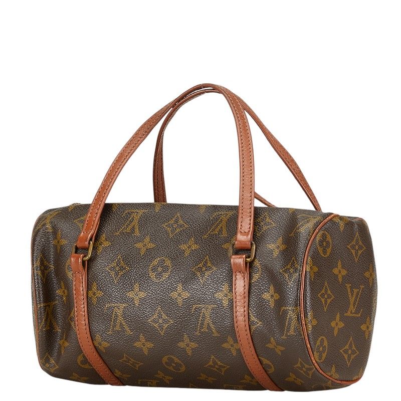 ルイ ヴィトン モノグラム パピヨンPM 旧型 M51366 ブラウン PVC レザー レディース LOUIS VUITTON【1-0183291】  - メルカリ