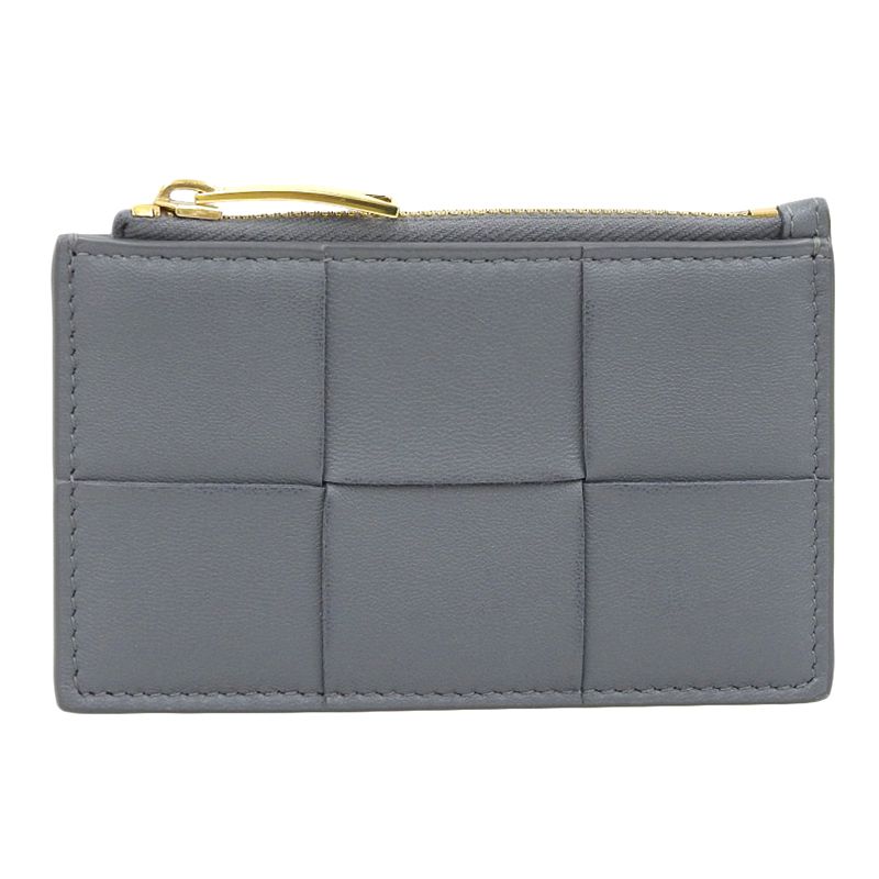 BOTTEGA VENETA】イントレチャート レザー パスポートケース
