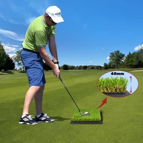 SAPLIZE セープライズ3-in-1交換式ゴルフ打撃練習マット 加重ベース