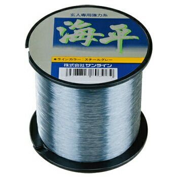 【SUNLINE/サンライン】海平 10号 1000ｍ 804528 スチールグレー ライン ナイロン ホビン巻き オールパーバスライン 船釣り
