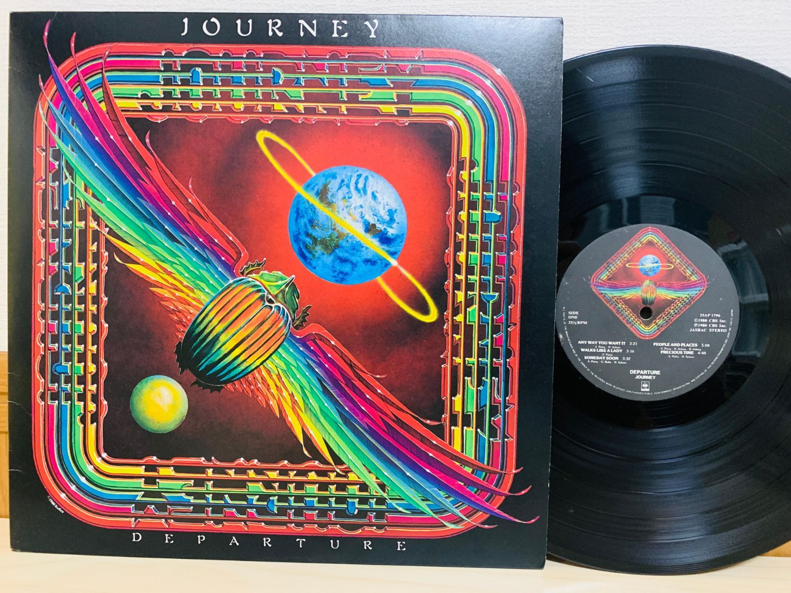 LP JOURNEY DEPARTURE ジャーニー ディパーチャー / 国内盤 25AP 1796 L18 - メルカリ