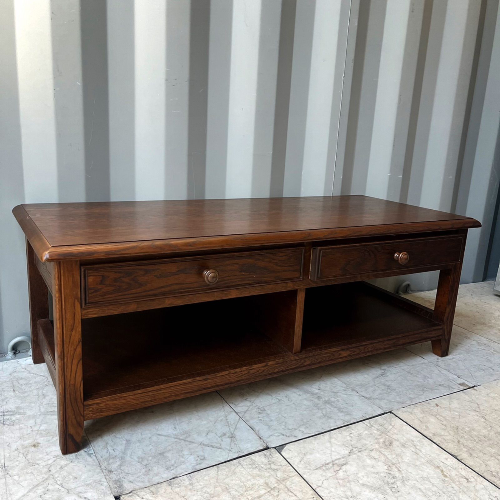 取付無料！葉山家具 クラシック 天然木おしゃれアンティークローボード テレビ台✨ 取付無料！葉山家具 クラシック 天然木おしゃれアンティークローボード