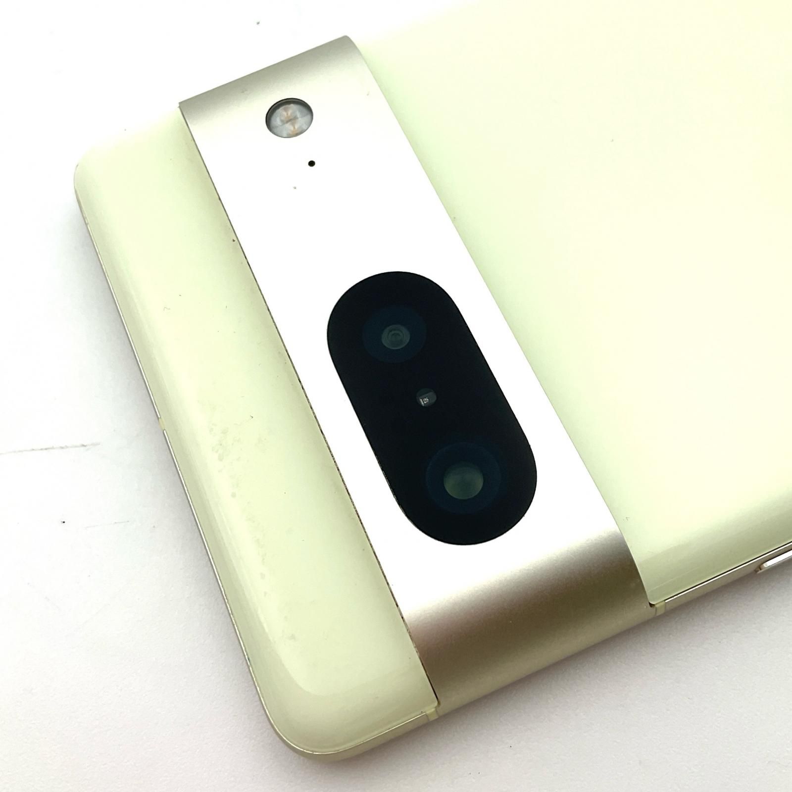 Google Pixel 7 128GB Lemongrass SIMフリー G03Z5 白ロム 動作