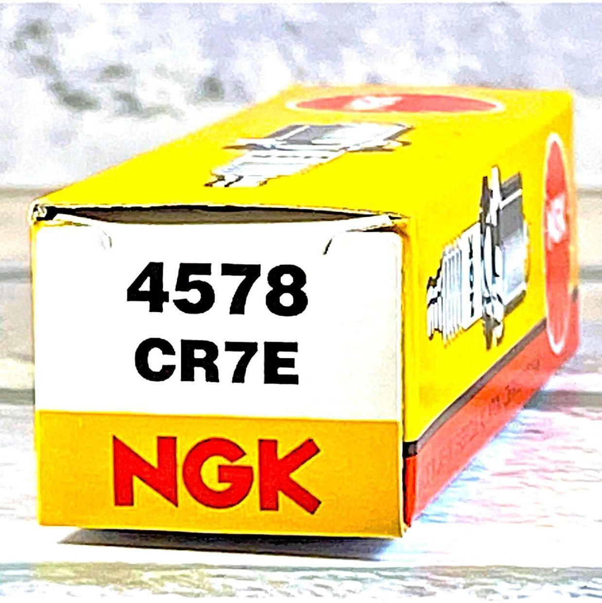 NGK CR7E (4578) 10個セット 新品 送料込 ヤマハ ビーノ(XC50/D/H) ('04.3～'18.5) SA26J/SA37J/SA54J 適合