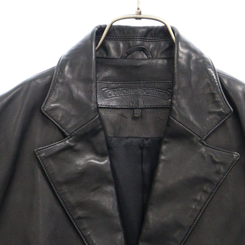 クロムハーツ　3B テーラージャケット CHROME HEARTS (クロムハーツ) 3B LZR VJ2 CLF 3ボタンレザー