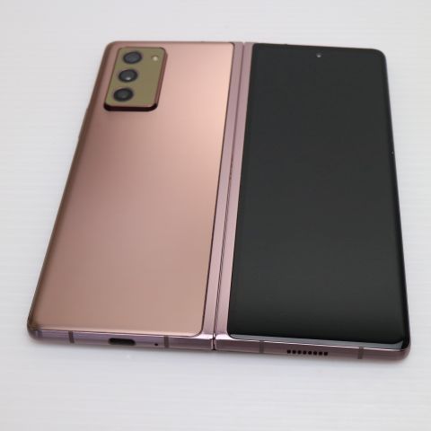 SAMSUNG○Galaxy Z Fold 2○SCG05○ミスティックブロンズ スティック