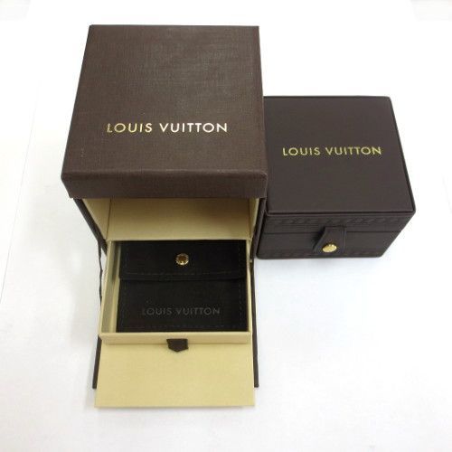 LOUIS VUITTON ルイヴィトン 750 K18 ホワイトゴールド ダイヤ4P 8号 ...