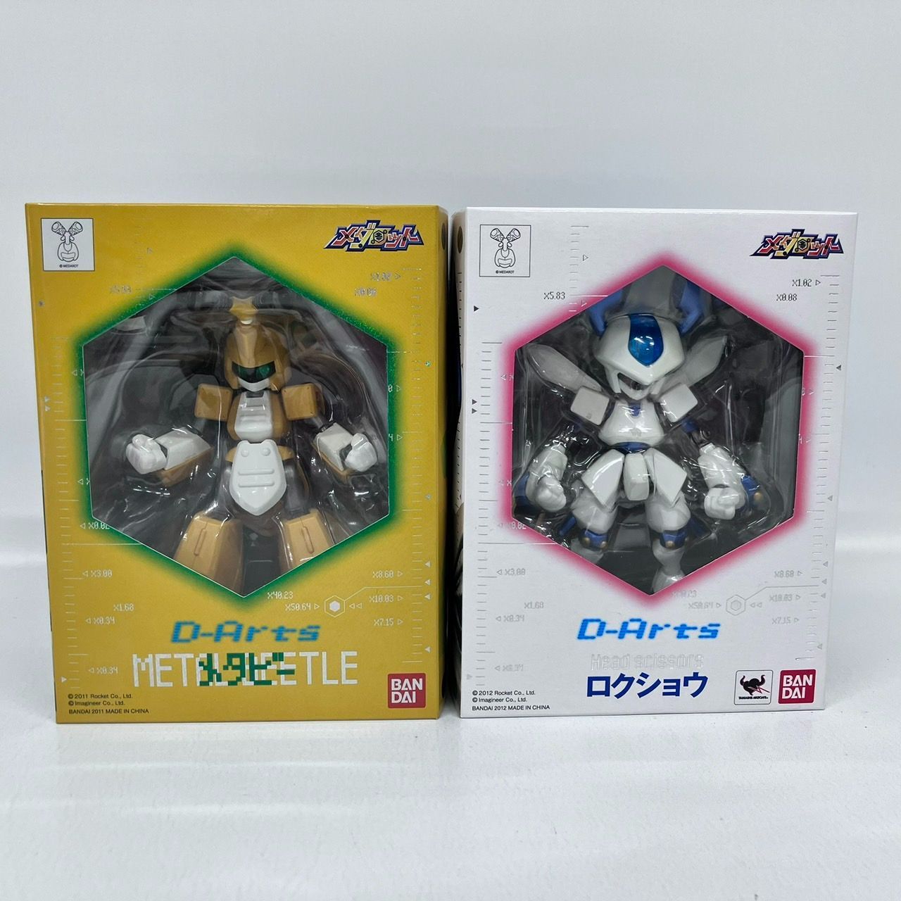 D-Arts メダロット メタビー & ロクショウ フィギュア 2体 セット D-Arts メダロット メタビー & ロクショウ フィギュア 2体 セット