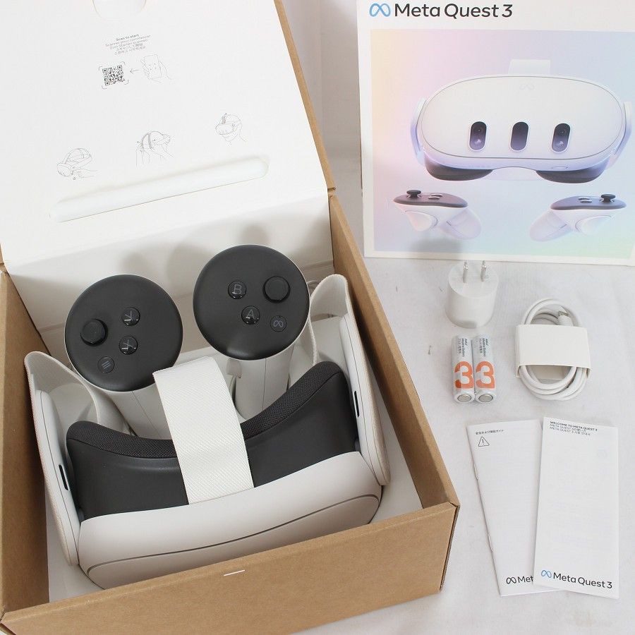  quest2 本体 外箱有 箱あり！美品！動作OK！未使用に近いMeta Quest 2 128GB 【公式通販】