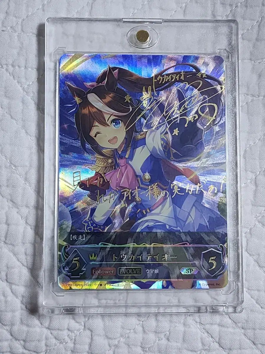ウマ娘 プリティーダービー 東海 テイオ シャドウバース サインカード