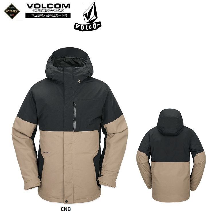 VOLCOM L GORE-TEX JACKET COLOR CNB | SIZE L 24-25 |ボルコム エルゴア ジャケット GORE-TEX 2LAYER ゴアテックス 2025 VOLCOM JAPAN G0652506