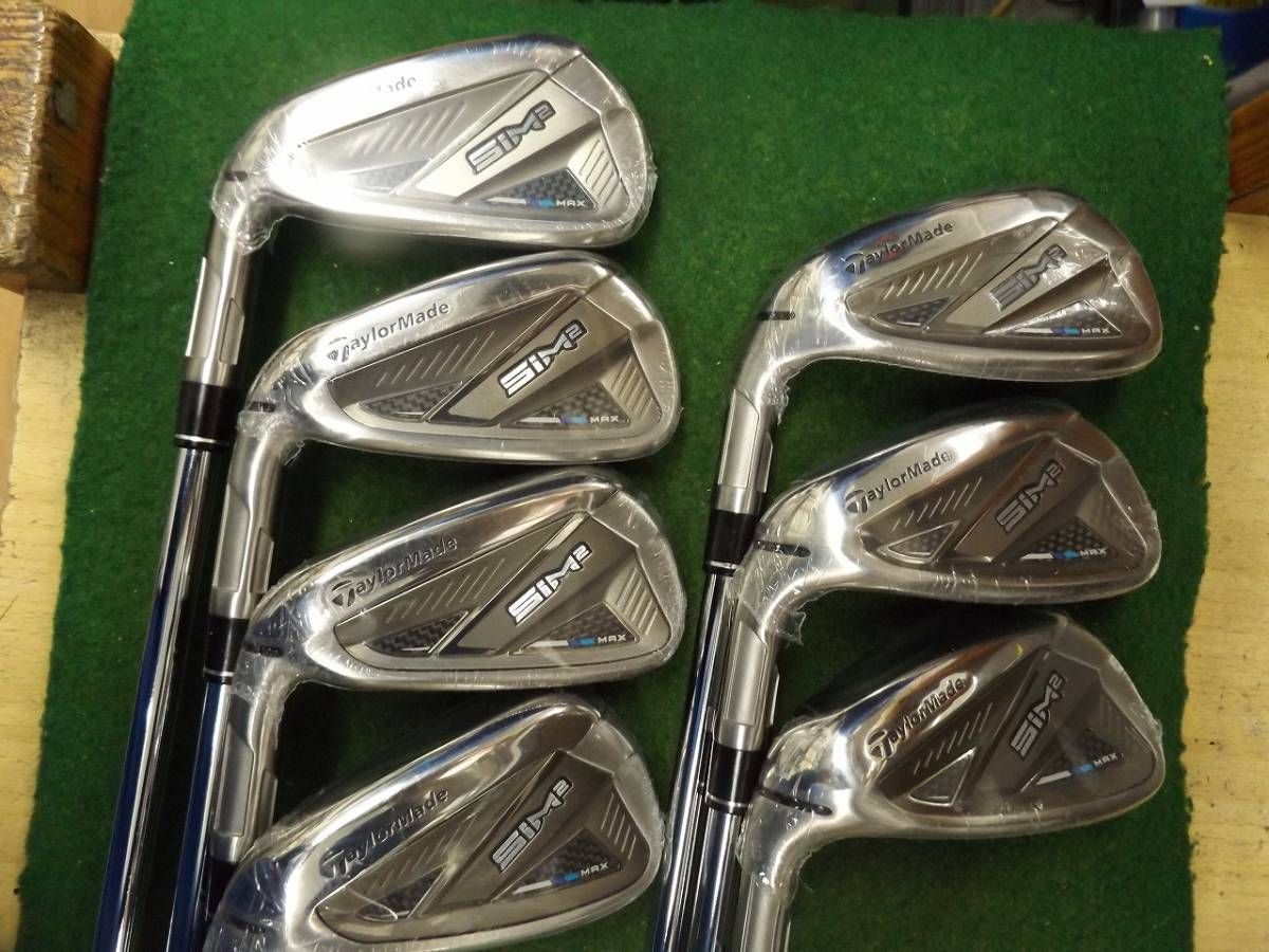 4105 SIM2 MAX（US) LH #5-PW，AW KBS MAX MT85 S 新品 テーラーメイド シム2マックス レフティ アイアンセット ゴルフクラブ .868310