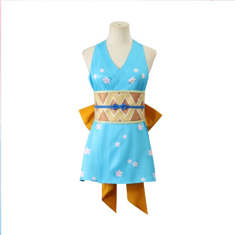 Amazon.co.jp: ONE PIECE ワンピース ワノ国編 ナミ 浴衣 コスプレ衣装 /(ウィッグ 靴別売り)風 : ホビー