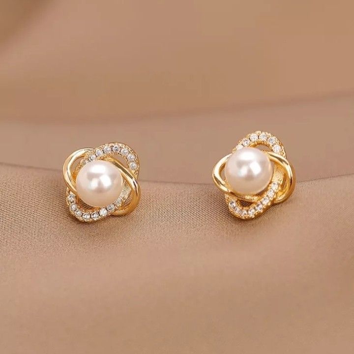 定番 ピアス X362 韓国 おしゃれ パール ゴールド レディース アクセサリー