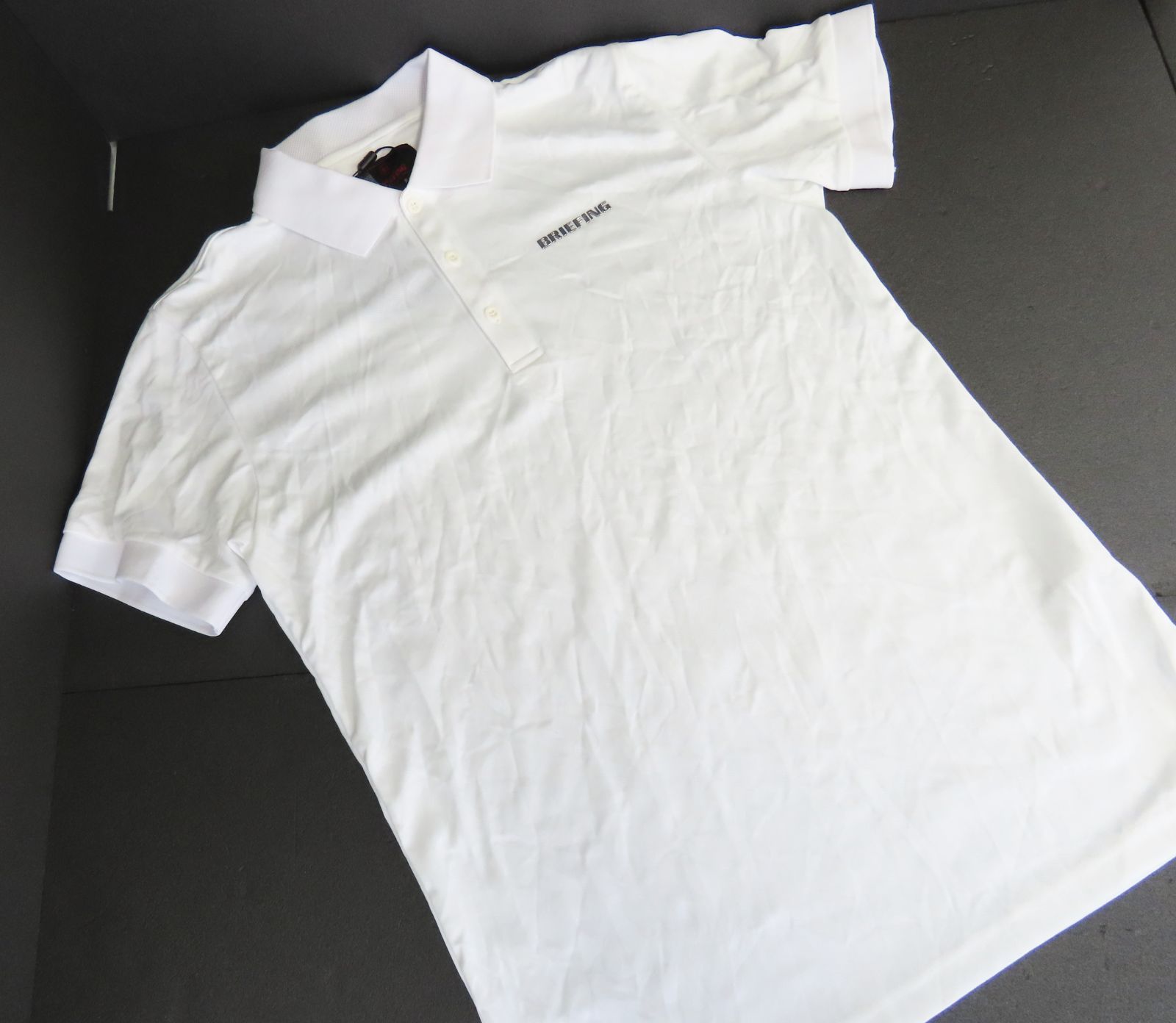 BRIEFING - BRIEFING 半袖ポロシャツ 新品 BRIEFING ブリーフィング 半袖ポロシャツ メンズMサイズ