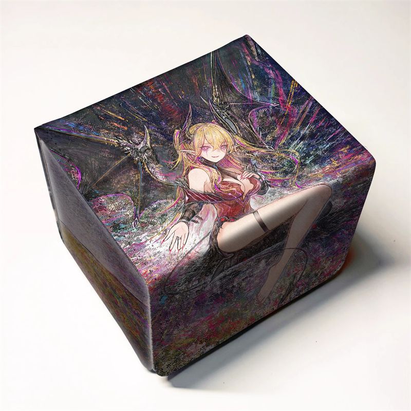 【海外限定】 遊戯王 紅涙の魔ラクリモーサ レザー調 デッキケース - メルカリ サプライ・アクセサリ・グッズ