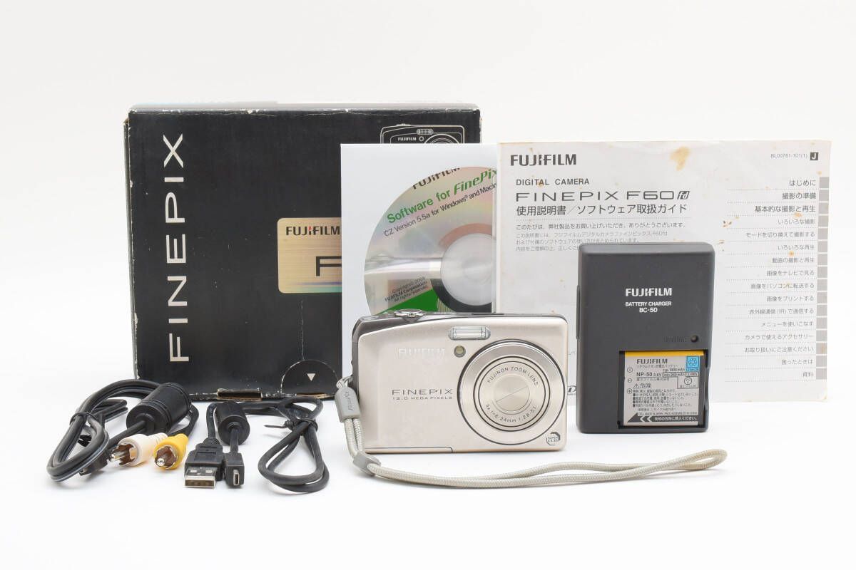 富士フイルム FUJIFILM FinePix F60fd コンパクトデジタルカメラ L40 6865