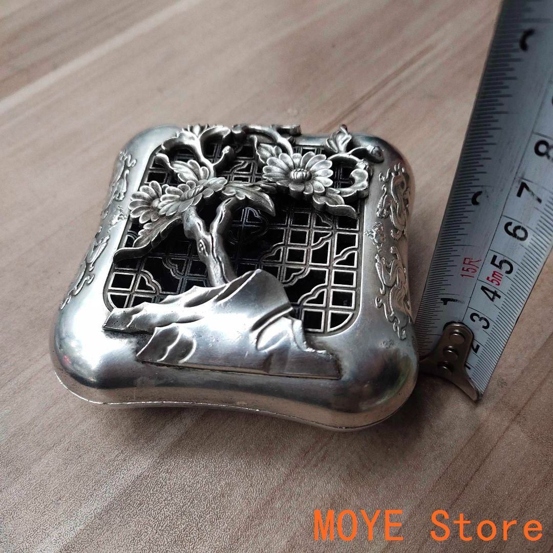 銅 細工 菊皿香炉 焼香香炉 香道具 茶道具 装飾品 工芸品 美術品