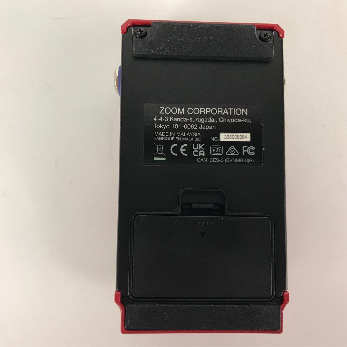 □□ZOOM ズーム ベース用エフェクター MS-60B+ ZOOM MS-60B＋