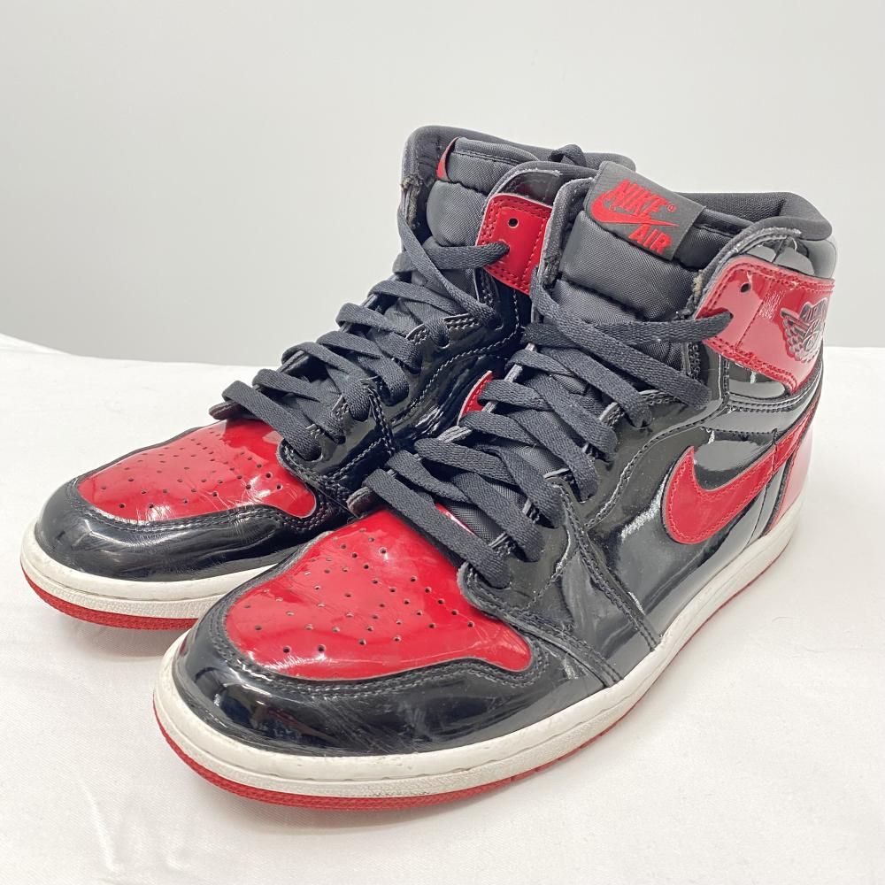 Nike Air jordan 1 High OG パテントブレッド 27.5