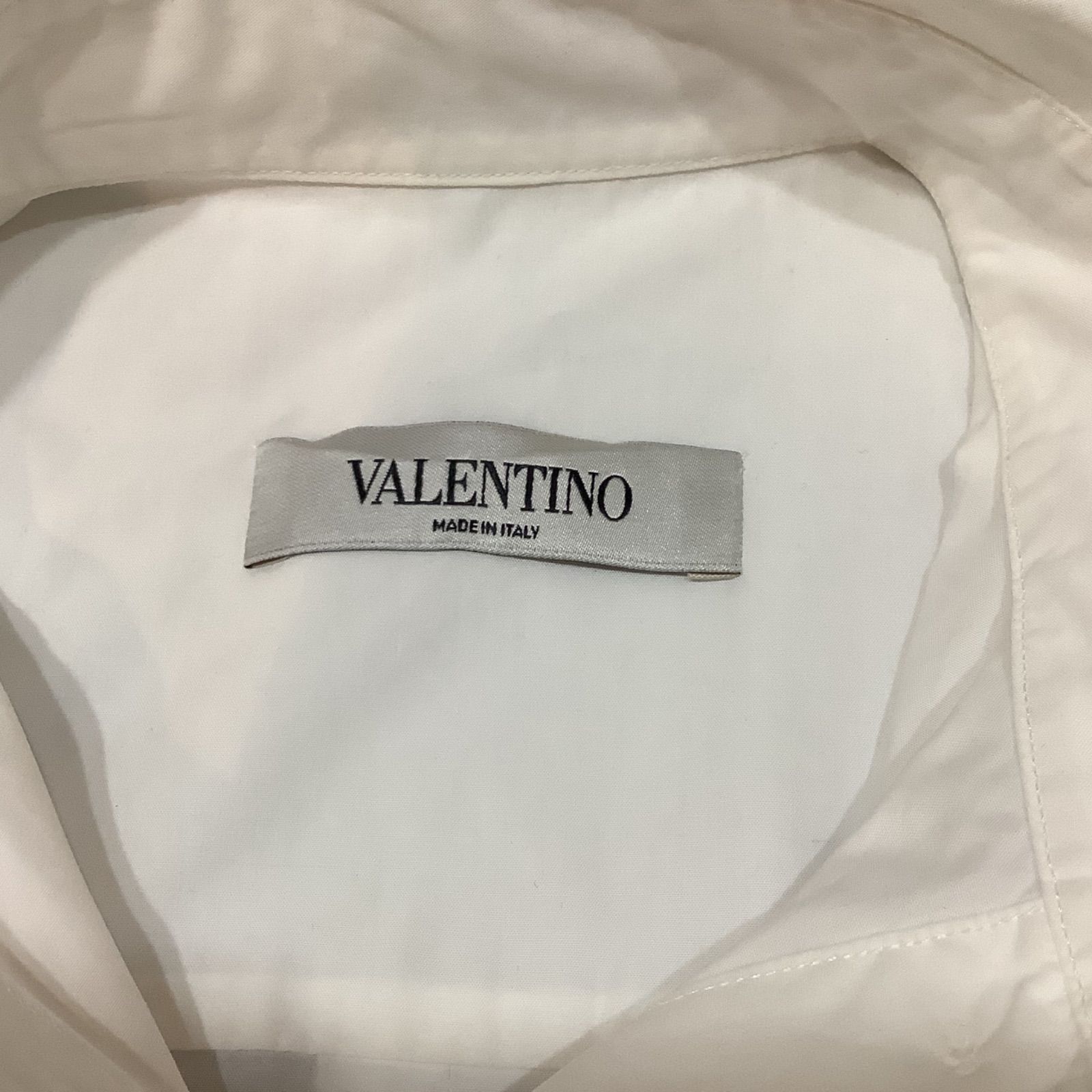 ヴァレンティノ VALENTINO スカラップ フリル オーバーサイズ ブラウス P55100899 【38】レディース プルオーバー シャツ B713