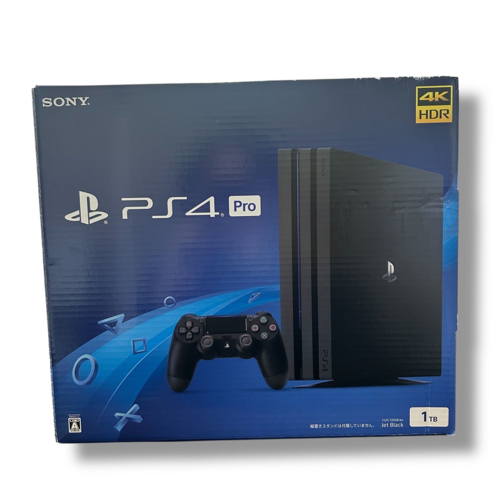 ☆美品☆ PlayStation 4 Pro 1TB ジェットブラック CUH-7200B PS4 
