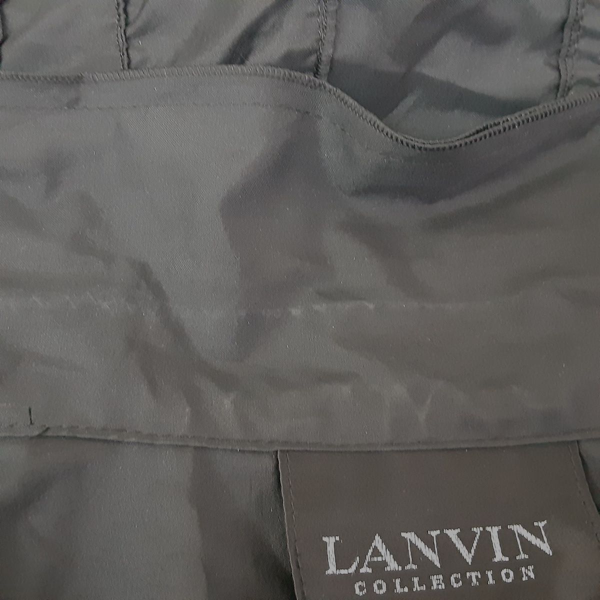 LANVIN COLLECTION(ランバンコレクション) ジャケット サイズ38 M レディース - 黒 長袖/春/秋