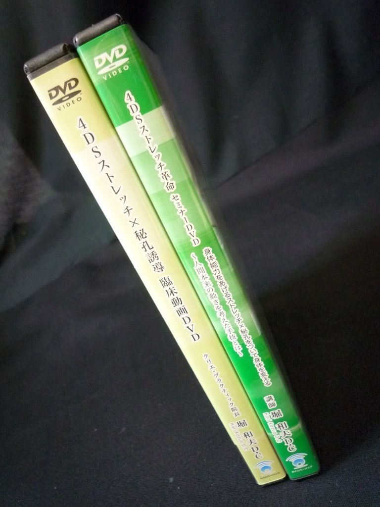 堀和夫　4DSストレッチ革命　姿勢革命　秘孔誘導DVDセット 堀和夫 4DSストレッチ革命 姿勢革命 秘孔誘導DVDセット DVD