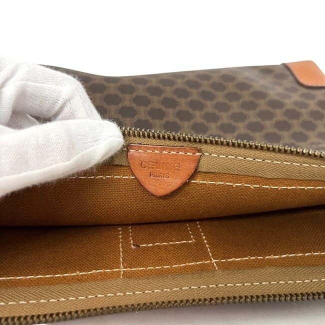 セカンドバッグ ブラウン