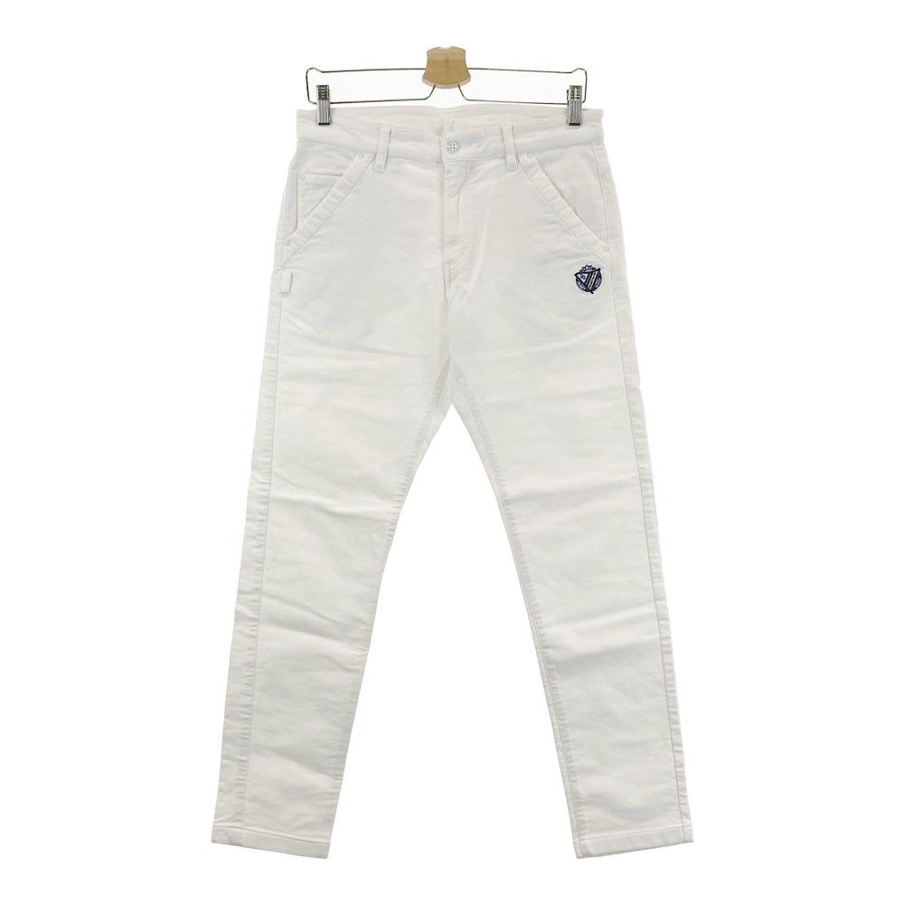 パーリーゲイツ パンツ サイズ4 ホワイト 2021年春夏モデル PEARLY GATES ゴルフ用ホワイトパンツ サイズ4 サイズ：4 PEARLY GATES