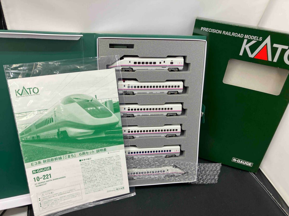 KATO Nゲージ E3系 秋田新幹線「こまち」6両セット 10-221 鉄道模型 電車