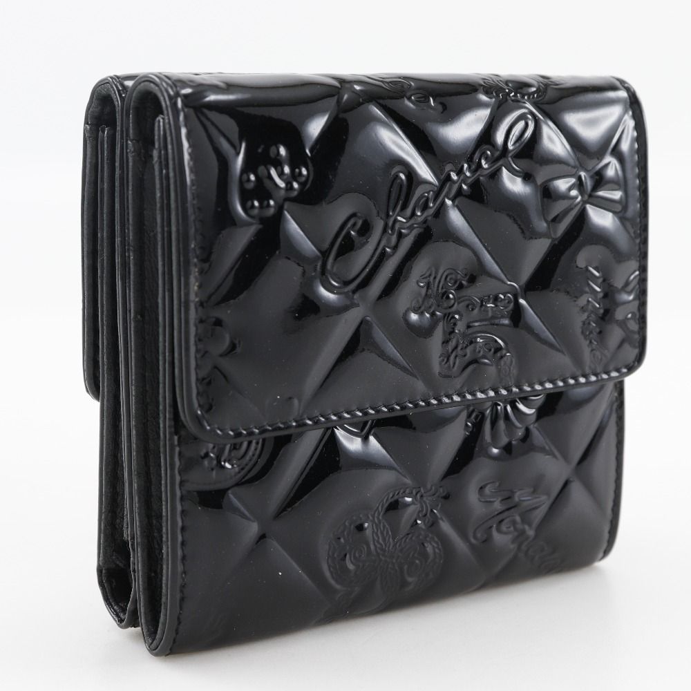 CHANEL】シャネル アイコンライン Wホック A37152 パテント