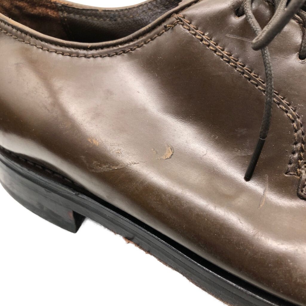 未使用品級✨フローシャイム FLORSHEIM Uチップ ブラウン 26.5㎝ FLORSHEIM フローシャイム Uチップ レザーシューズ ブラウン