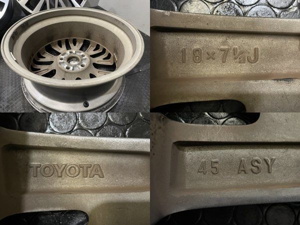 TOYOTA トヨタ 30アルファード/ヴェルファイア 純正ホイール 18インチ