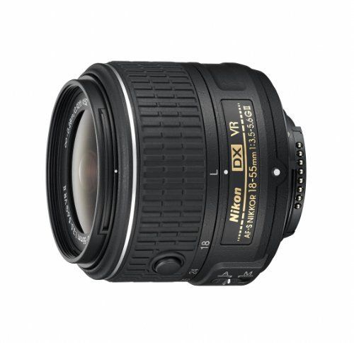 Nikon 標準ズームレンズ AF-S オファー DX NIKKOR 18-55mm f/3.5-5.6G VR