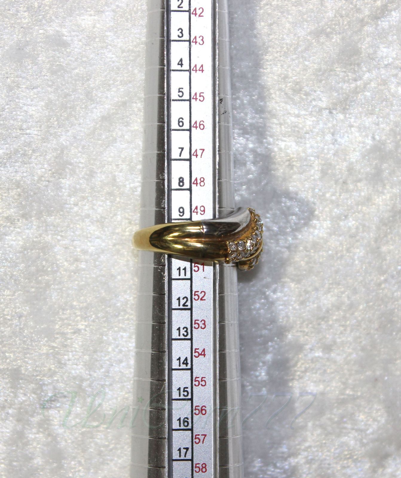 鑑別付天然ダイヤモンドリング TypeB 0.53ct Pt900/18金 (刻印) - メルカリ 