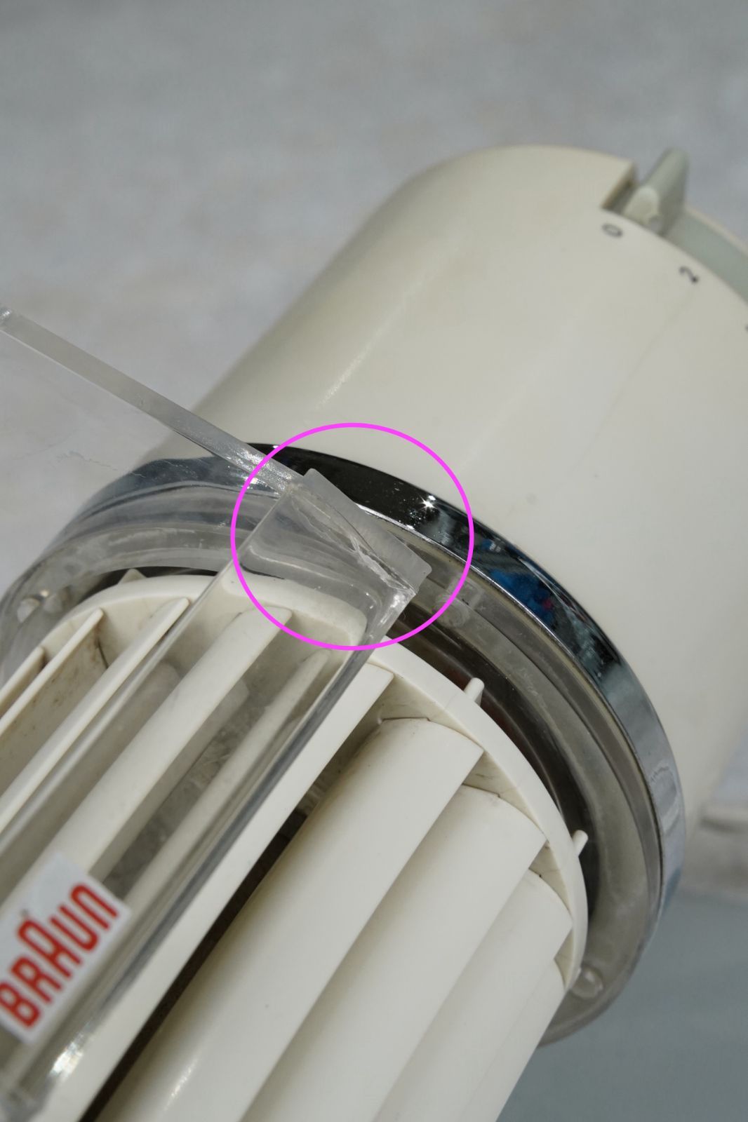 MoMA収蔵 名作デザイン】BRAUN HL1J ブラウン 卓上扇風機 1961年