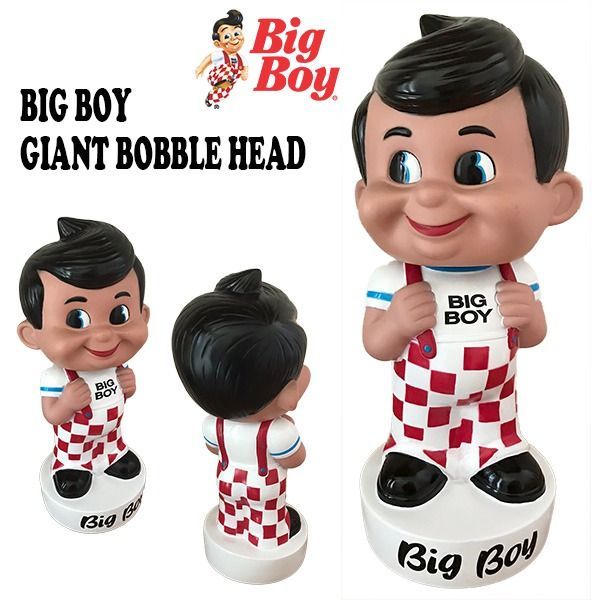 ビックボーイ首振りジヤンボ BIG BOY ジャンボ ボビングヘッド ボブルヘッド 高さ約45cm