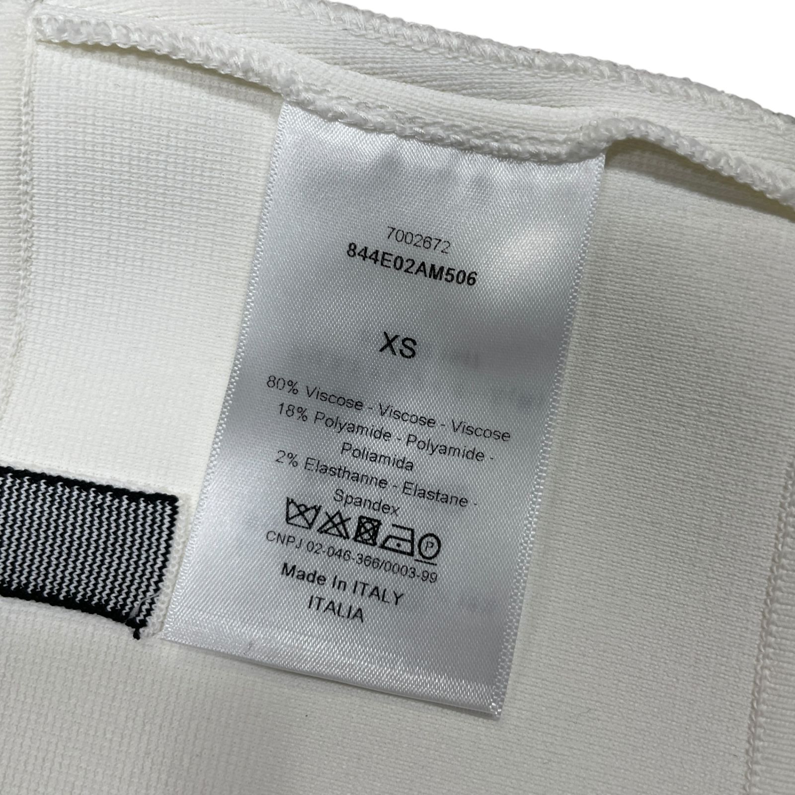 ◆ ◆クリスチャンディオール CHRISTIAN DIOR トップス ブラトップ チューブトップ ホワイト 844E02AM506 XS ルームウェア Q97547NC WWW_ARCHE-JUGEND_DE