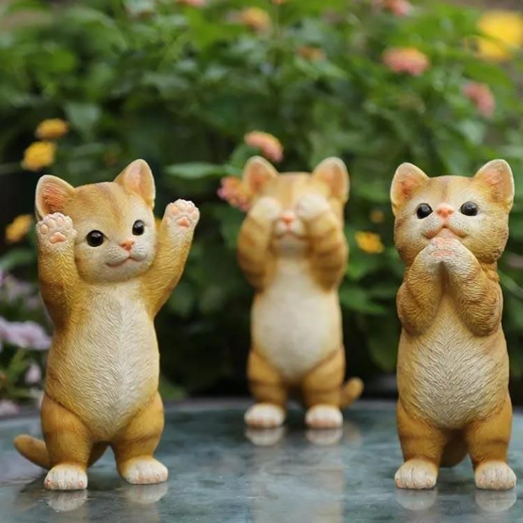 猫のイラスト付き置物テレイドスコープ 万華鏡：テレイド】Cats Teleidoscope 猫・テレイドスコープ