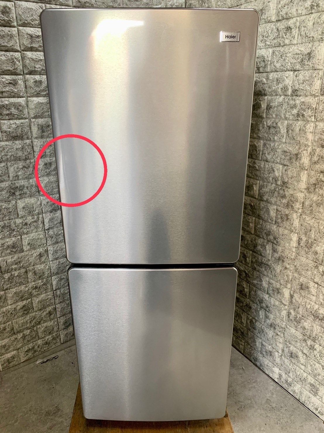 大阪送料無料☆3か月保障付☆冷蔵庫☆ハイアール☆2ドア☆JR-XP2NF148F  