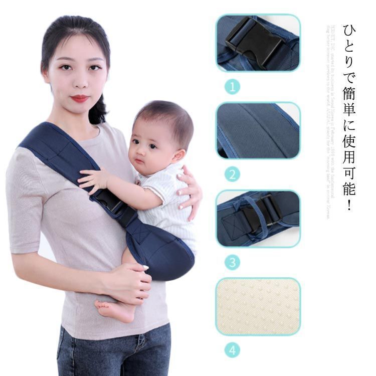 抱っこ紐 ベビースリング スリング 折りたたみ メッシュ 新生児