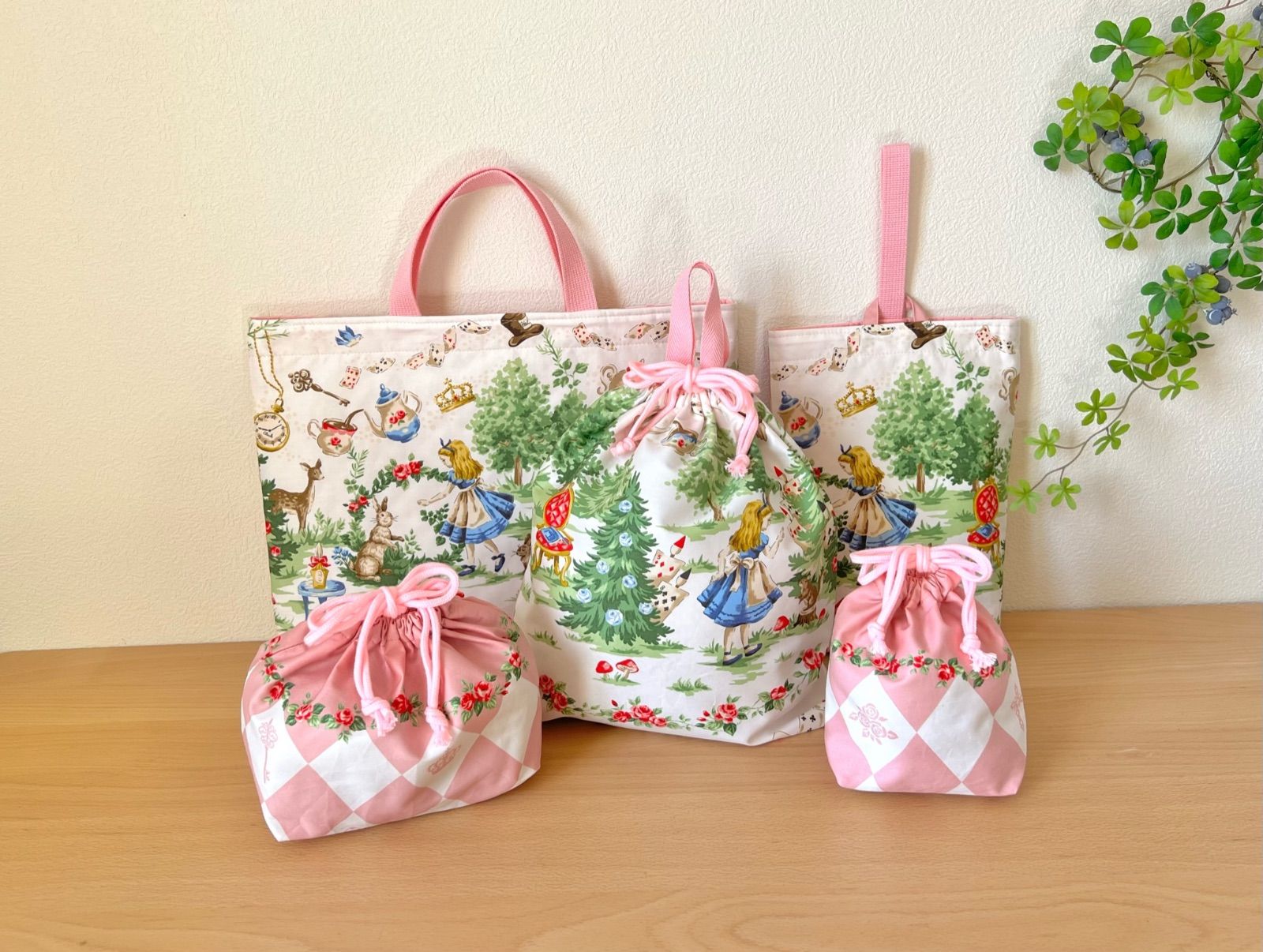 Manaママ様専用⭐︎レッスンバッグ等4点⭐︎女の子ハンドメイド Mana