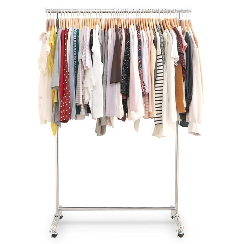 アイリスプラザ ハンガーラック パイプハンガー シングル 幅115.5 耐荷重140kg シルバー CW3001-T5 丈夫 高耐荷重 1